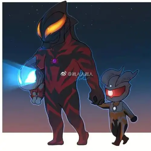 捷德奥特曼  #q版  #头像  可以拿,不喜匆喷