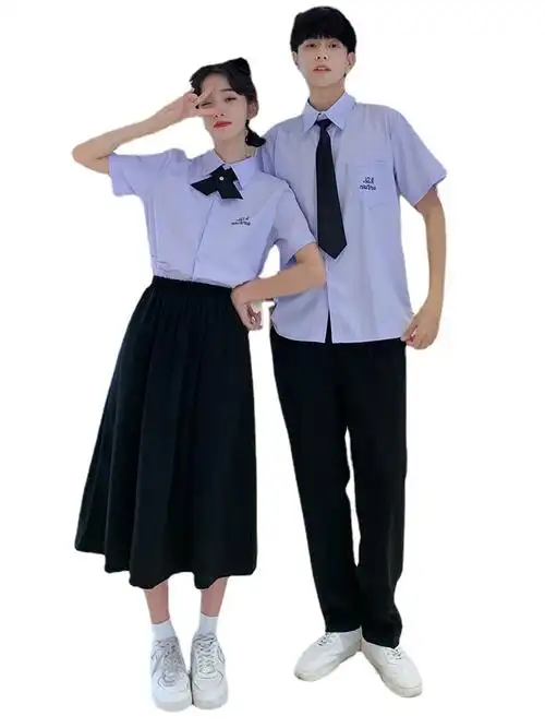 泰国校服娜诺初恋禁忌女孩同款jk制服学院风秋学生初高中班服套装