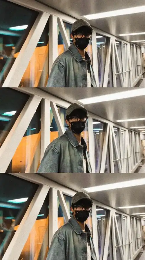 王鹤棣##王鹤棣一张机场照被4个cp嗑