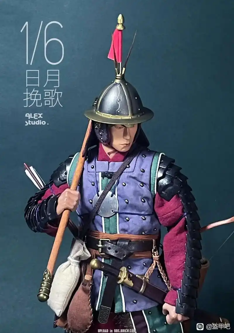 明朝精锐边军弓手.#明朝 #明军 #明军威武 #兵人模型 # - 抖音