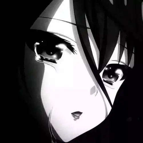 暗黑丧气头像:因为孤独从来不被懂