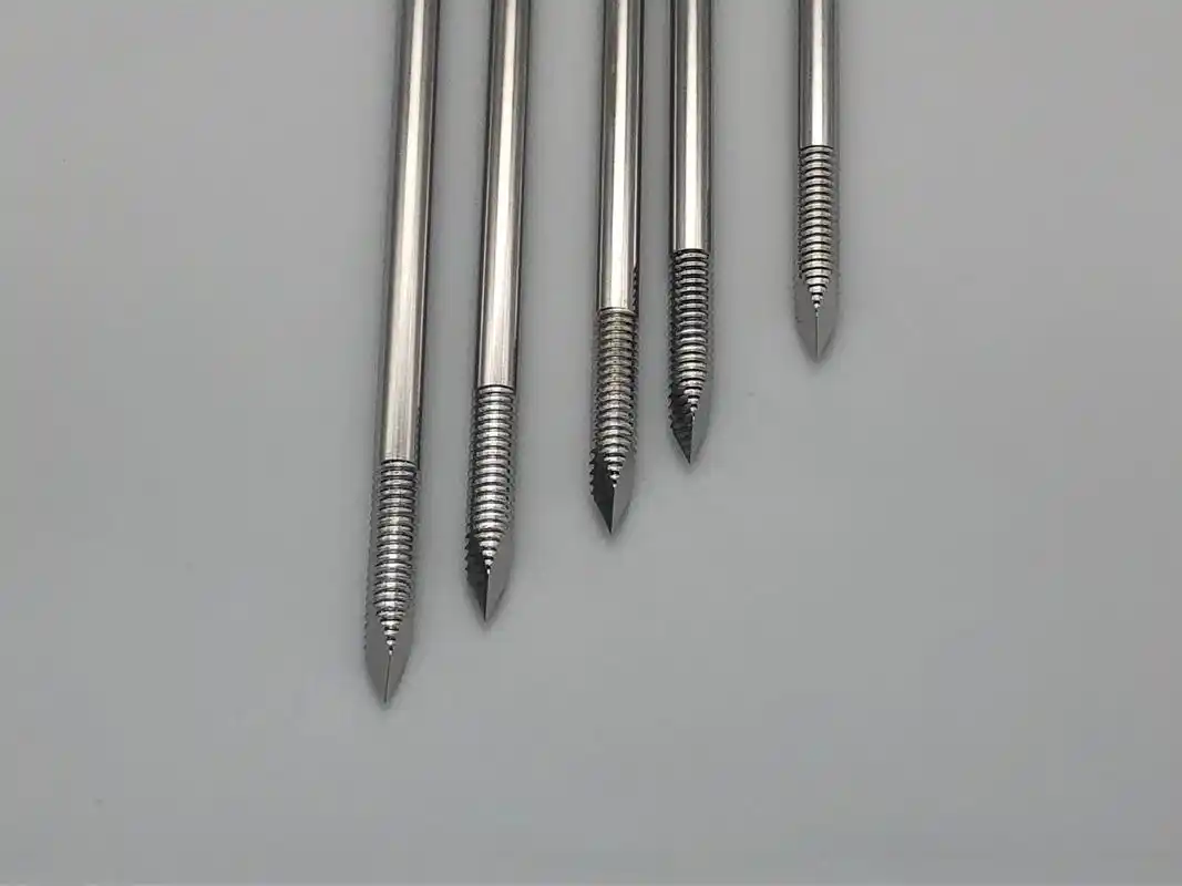 骨牵引针,金属骨针