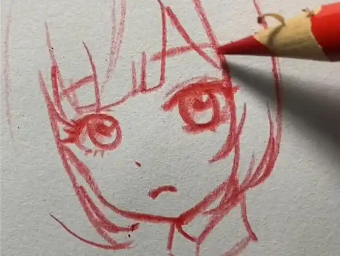 简单的一个动漫手绘