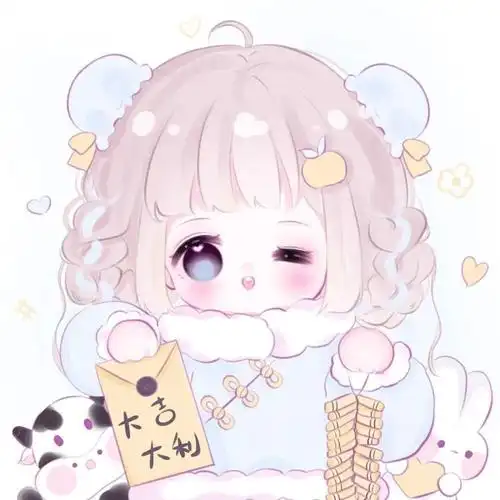 朦胧派唯美手绘女生头像6,手绘甜美小可爱女生头像7,复古派文艺手绘