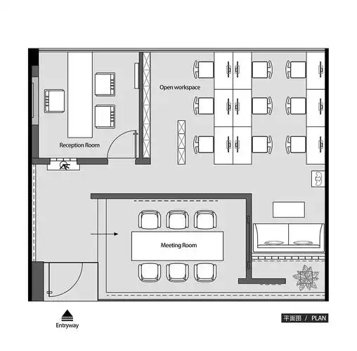 办公室设计,设计公司办公室,深圳办公室设计,工作室设计,小办公室设计