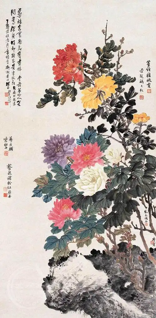 吴待秋昼锦堂前