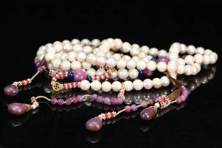 清代老珍珠朝珠