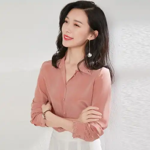 共271 件外贸女真丝上衣绿色相关商品