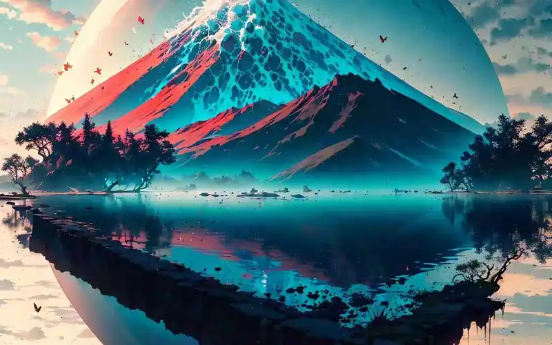 【ai绘画】4k绝美风景 手机壁纸分享!