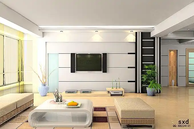 背景_家庭客厅_设计作品_沈阳装修效果图【装饰互联】binzhou.zshl.