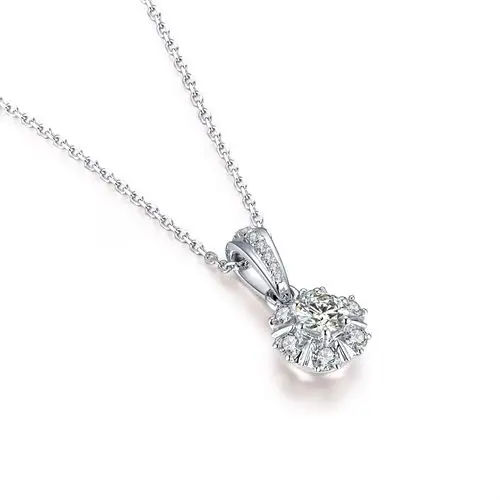 钻石吊坠款式,钻石吊坠价格,钻石吊坠多少钱,18k金钻石吊坠价格,18k金