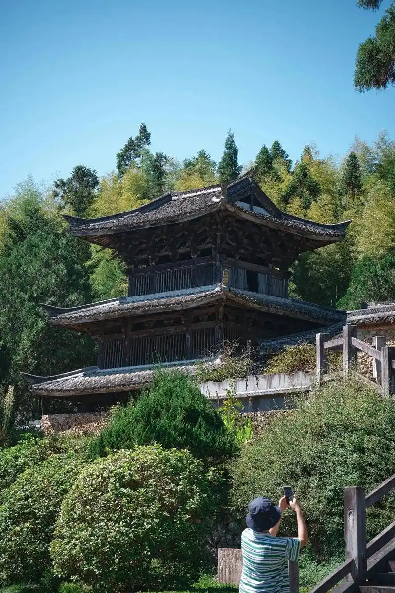 云中大漈|时思寺.国庆去了丽水的景宁畲族自治县,也是第一次开 - 抖音