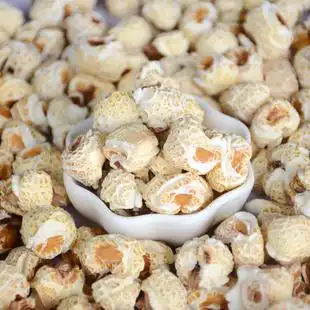 传统爆米花老式 手工炭炉爆玉米花大米花炒米怀旧零食小时候棒子花