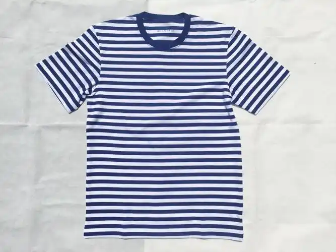 山东靓华夏季海魂衫海军衫男短袖海短袖体能训练服正品单上衣