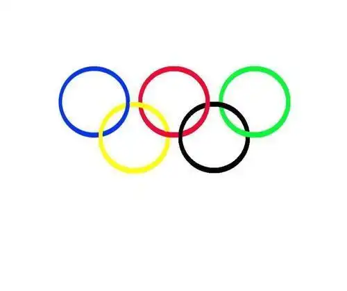 奥运五环的简笔画东京奥运会  简笔画  北京五环  中国金牌榜怎么教没