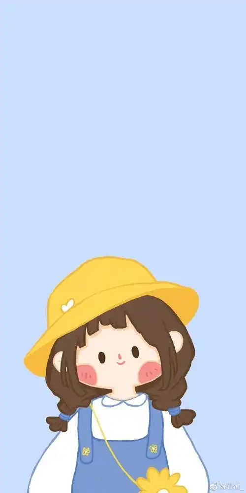 闺蜜壁纸闺蜜微信背景图一左一右闺蜜聊天背景图壁纸少女心闺蜜