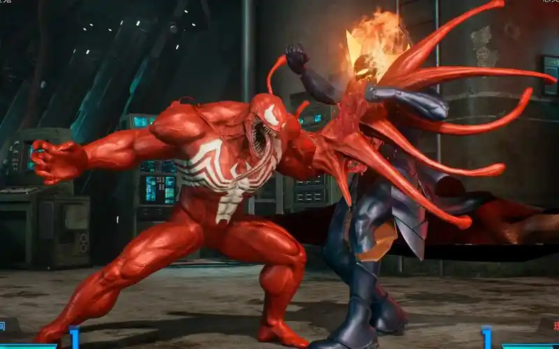 红色毒液vs恶灵骑士,毒液拥有的绝对力量太可怕了_哔哩哔哩 (゜-゜)つ