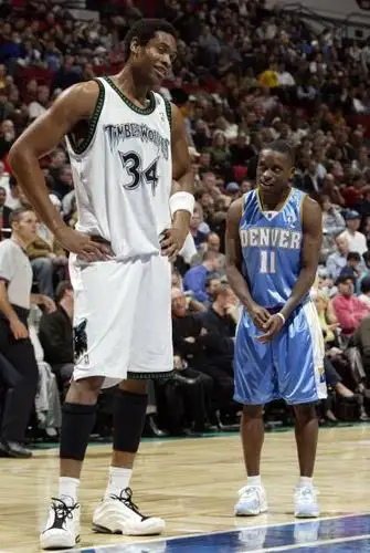 图文nba森林狼8976掘金新博格斯身高揭密