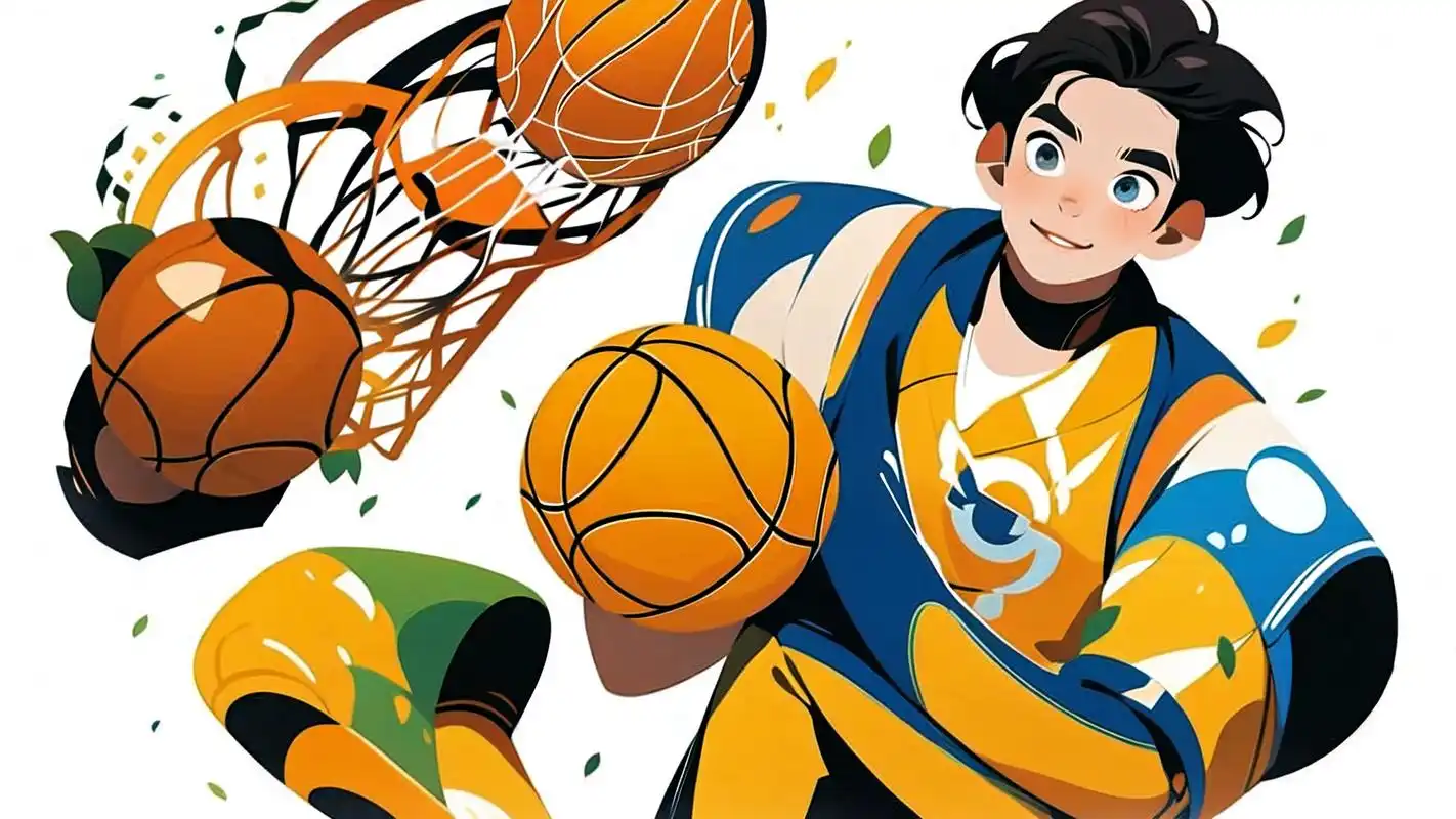 卡通篮球人物壁纸,运动与激情的碰撞9099