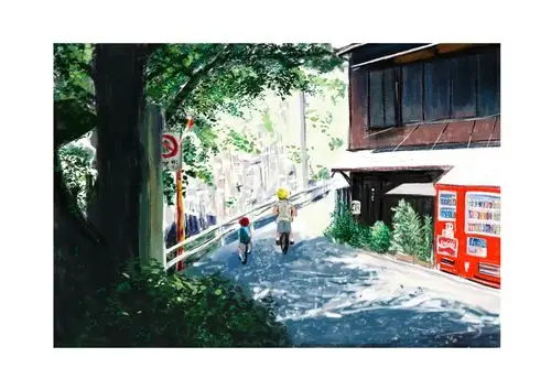 日本夏日|插画|创作习作|邬啊邬 - 原创作品 - 站酷 (zcool)