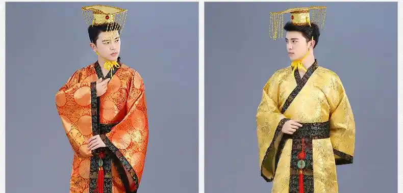 新款古装演出服成人太子服龙袍汉朝皇帝皇上影楼主题服装汉服男装