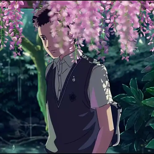 情侣头像,言叶之庭,电影截图【图片自截自修 禁止二次上传】情侣头像