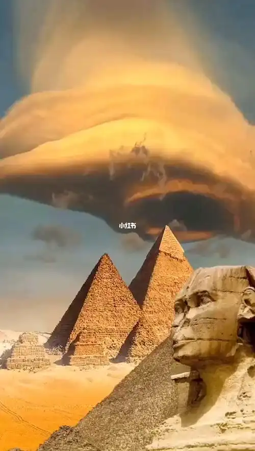 世界八大奇迹之一古埃及金字塔