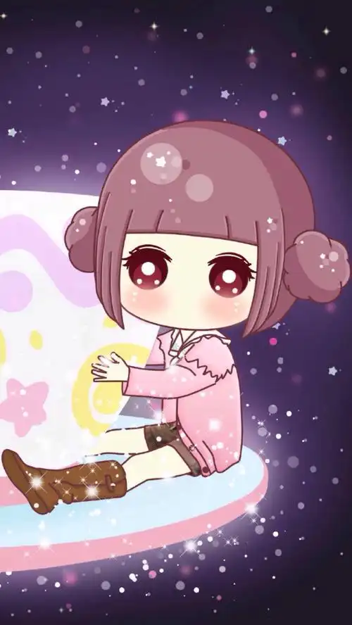 可爱的小琢壁纸头像女生可爱q版人物萌萌图