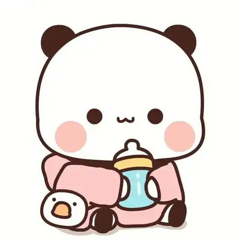 情侣头像熊猫一二