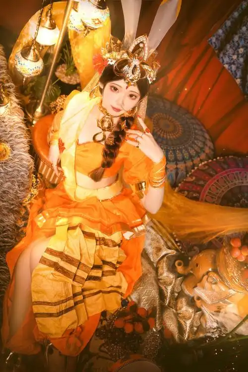 王者荣耀玉兔公主公孙离cosplay