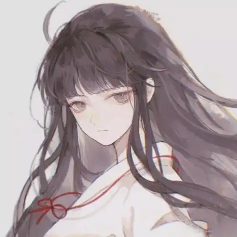 动漫女生头像拿着书 动漫头像图片大全 -【爱个性】