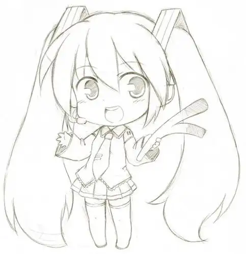 人物手绘线稿 超简单,适合初学者临摹