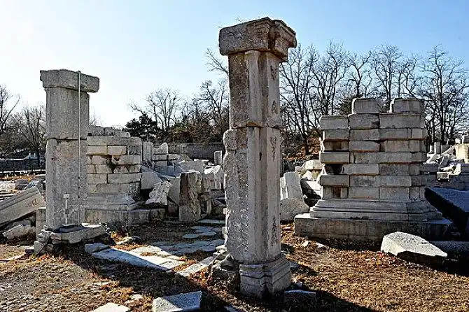 圆明园遗址图片_全景网