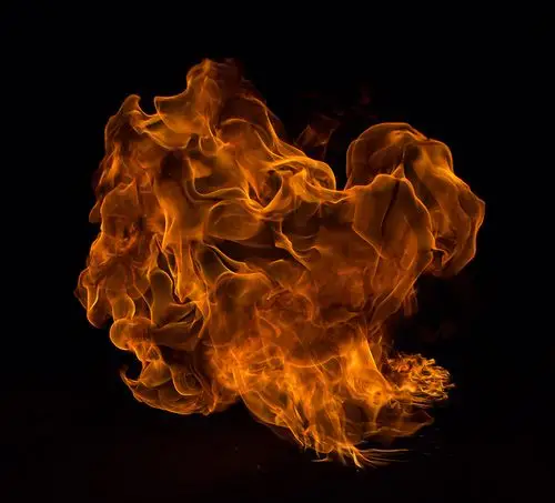 燃烧的火焰高清图片