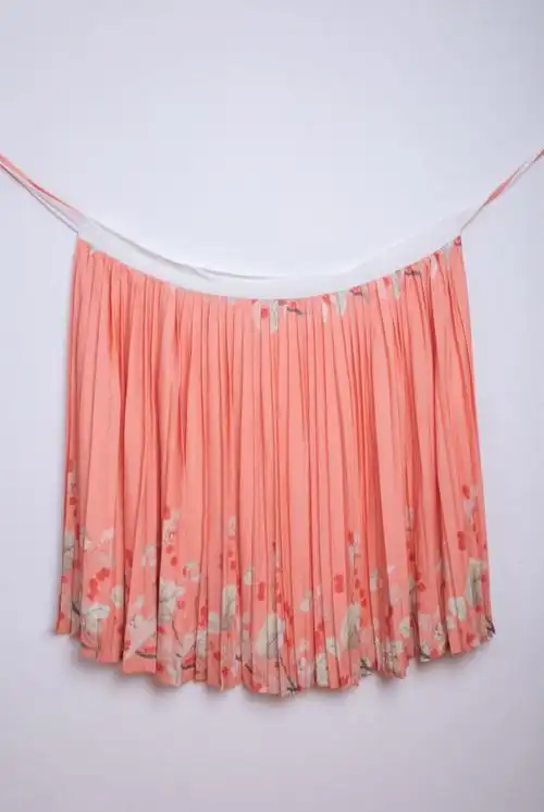 福禄堂主腰一片式褶裙存疑水绿色印花直领对襟长衫莺莺燕燕