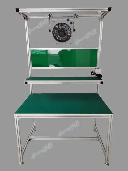 工作台防静电铝材维修维修工桌子铝合金抽屉车间流水线机床