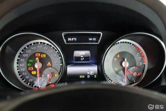 奔驰cla200仪表盘说明(奔驰cla200仪表盘图解)-海龙汽车网