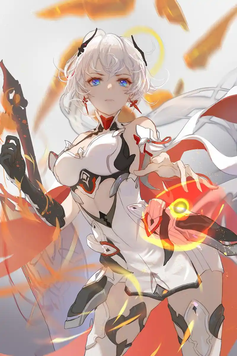 薪炎之律者—琪亚娜·卡斯兰娜(壁纸)