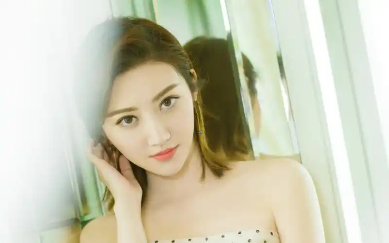 景甜唯美性感写真高清桌面壁纸