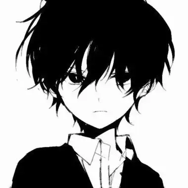 很酷很拽的漫画风黑白动漫男头 最新冷酷霸气黑白系男生头像图片_动漫