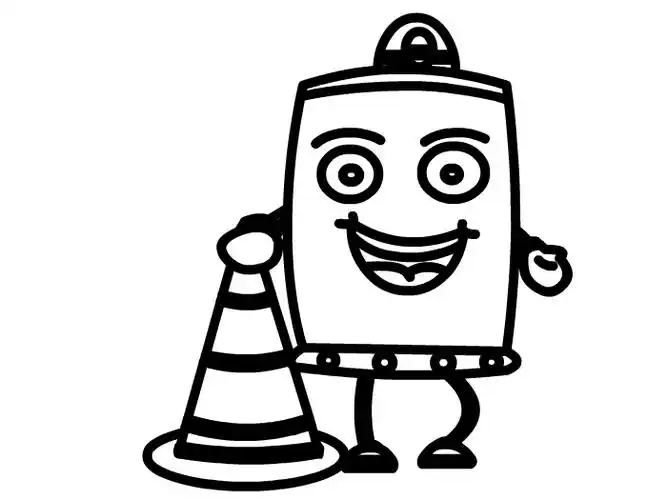 交通标志怎么画,儿童交通标志怎么画,简笔画交通标志,交通标识儿童画