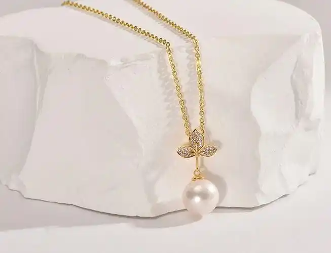 返团七夕节送礼首选温润大气天然质感的京润珍珠饰品