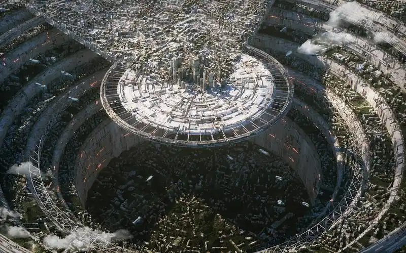 3d建筑赛博朋克未来科幻电影场景设计[20p]