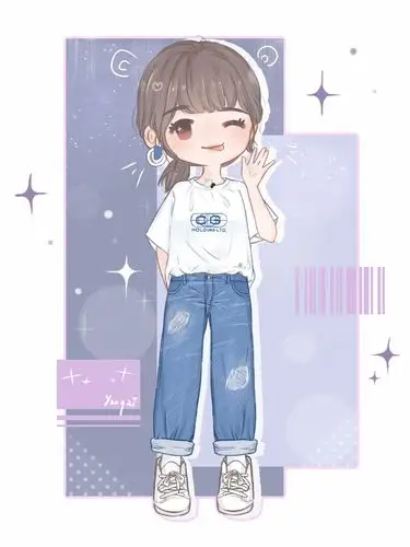 杨紫中餐厅look漫版饭绘cr一米晨曦侵删