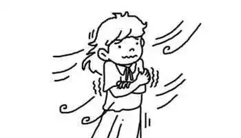 儿童简笔画刮风刮大风儿童简笔画