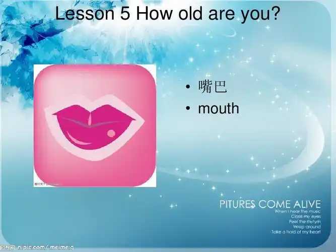 嘴巴   mouth