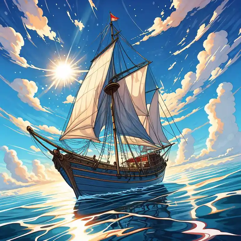 这组帆船头像,带你领略海洋的广阔与自由.