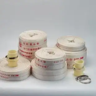 3寸塑料抽水 农用消防浇地水带灌溉水泵帆布水管软管高压家用1