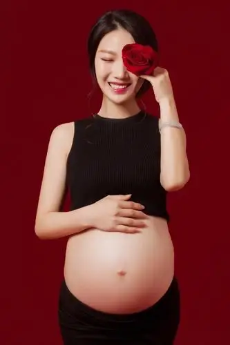准妈妈31周孕照写真