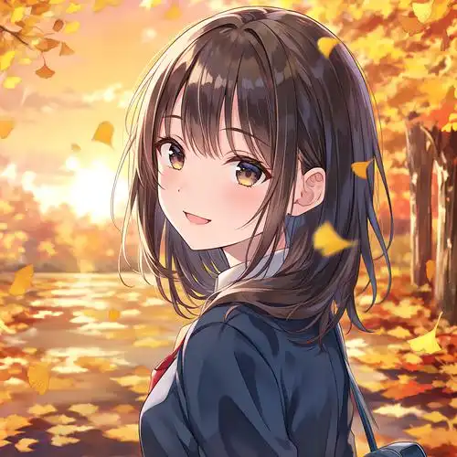 秋天干净好看气质头像🍂漫画风来袭